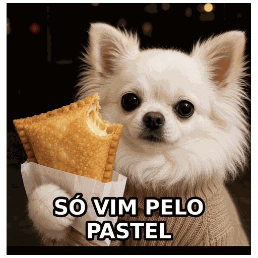Figurinha: pastel